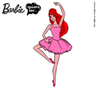 Dibujo Barbie bailarina de ballet pintado por yohana