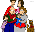 Dibujo Familia pintado por mejiafelipe