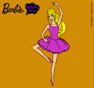 Dibujo Barbie bailarina de ballet pintado por jggfrgdtgd