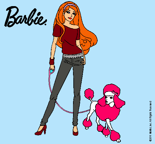 Barbie con look moderno