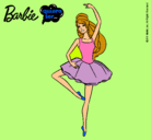 Dibujo Barbie bailarina de ballet pintado por amira