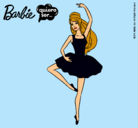 Dibujo Barbie bailarina de ballet pintado por  Periitha