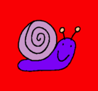 Dibujo Caracol 4 pintado por jonatan