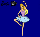 Dibujo Barbie bailarina de ballet pintado por lauradurro19