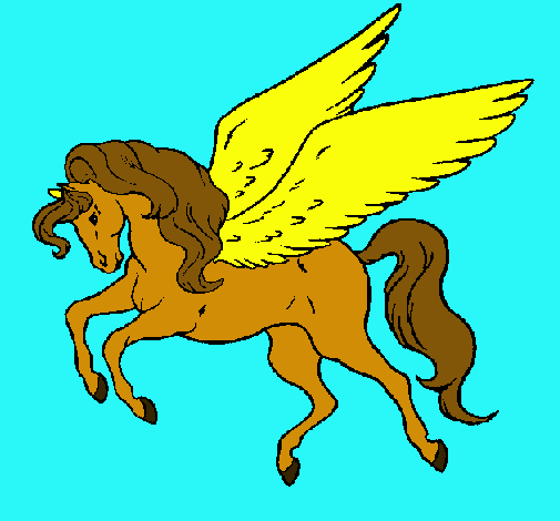 Pegaso volando