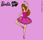 Dibujo Barbie bailarina de ballet pintado por Luciiii