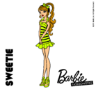 Dibujo Barbie Fashionista 6 pintado por  Periitha