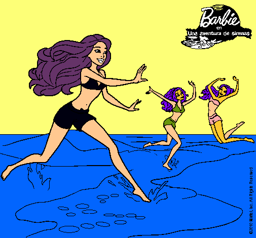 Barbie de regreso a la playa