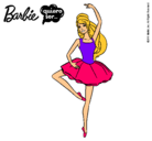 Dibujo Barbie bailarina de ballet pintado por jimenaa