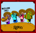 Dibujo Mariachi Owls pintado por MariachiBBB