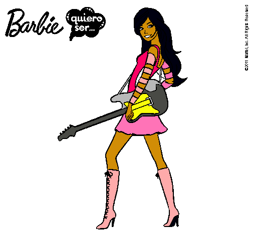 Barbie la rockera