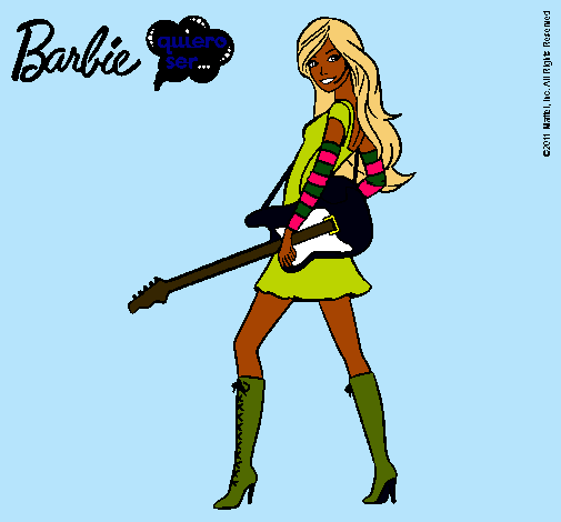 Barbie la rockera