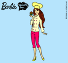 Dibujo Barbie de chef pintado por Mm94