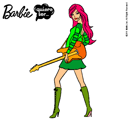 Barbie la rockera