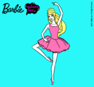 Dibujo Barbie bailarina de ballet pintado por daanithaaa 