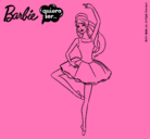 Dibujo Barbie bailarina de ballet pintado por eiu