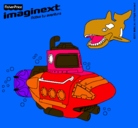 Dibujo Imaginext 3 pintado por Javuchi