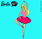 Dibujo Barbie bailarina de ballet pintado por sebhitta