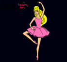 Dibujo Barbie bailarina de ballet pintado por yarimafernan