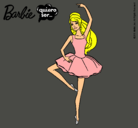 Dibujo Barbie bailarina de ballet pintado por amalia