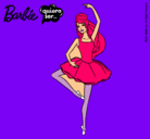 Dibujo Barbie bailarina de ballet pintado por BELENCICA