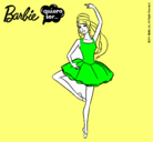 Dibujo Barbie bailarina de ballet pintado por rejina