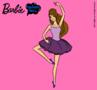 Dibujo Barbie bailarina de ballet pintado por jemily