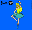 Dibujo Barbie bailarina de ballet pintado por marinamllama