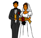 Dibujo Marido y mujer III pintado por citlaly