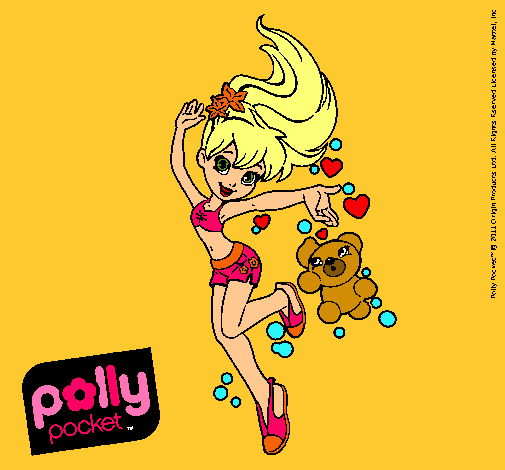 Dibujo Polly Pocket 14 pintado por zu-star