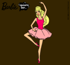 Dibujo Barbie bailarina de ballet pintado por isabelitah