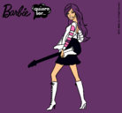 Dibujo Barbie la rockera pintado por yessi7658572