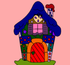 Dibujo Casa de caramelo pintado por DESCHI