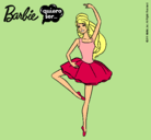 Dibujo Barbie bailarina de ballet pintado por agus-