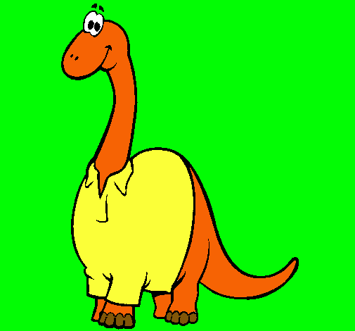 Diplodocus con camisa