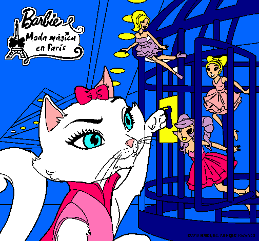 La gata de Barbie descubre a las hadas