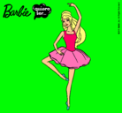 Dibujo Barbie bailarina de ballet pintado por valeria1