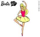 Dibujo Barbie bailarina de ballet pintado por dairaisabel