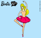 Dibujo Barbie bailarina de ballet pintado por Scharffv