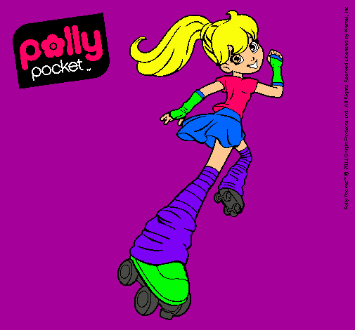 Dibujo Polly Pocket 17 pintado por gata10