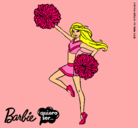 Dibujo Barbie animadora pintado por marianavega