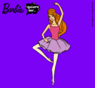 Dibujo Barbie bailarina de ballet pintado por 12345678909