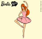 Dibujo Barbie bailarina de ballet pintado por Alive
