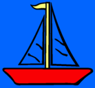 Dibujo Barco velero pintado por daeiln