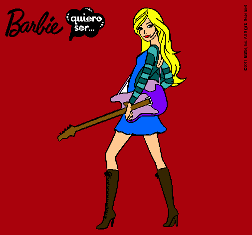 Barbie la rockera