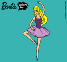 Dibujo Barbie bailarina de ballet pintado por yaribeth