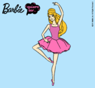 Dibujo Barbie bailarina de ballet pintado por tatiana1