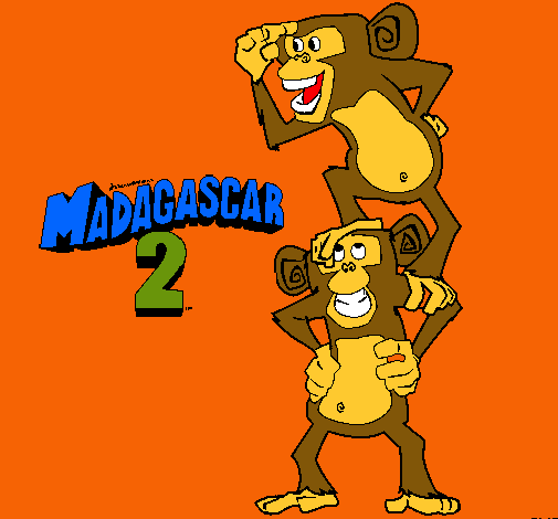 Madagascar 2 Manson y Phil