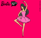 Dibujo Barbie bailarina de ballet pintado por ricmar15