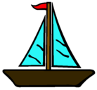 Dibujo Barco velero pintado por diapaomegia